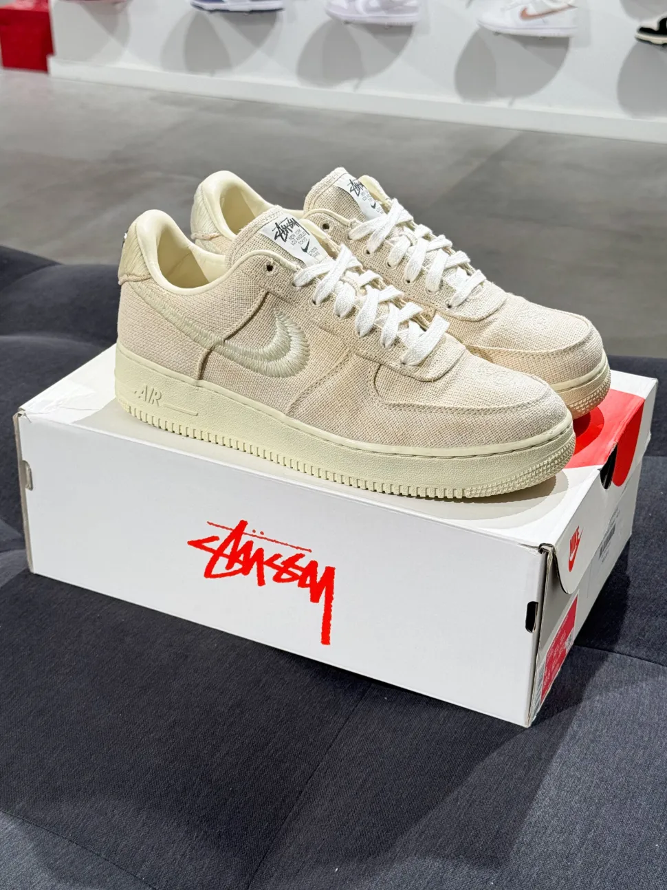 Nike Air Force 1 Low '07 (42.5) - Stüssy Fossil (USADO)