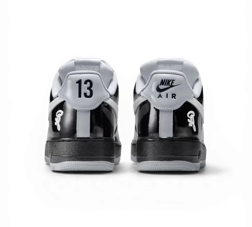 Nike Air Force 1 Low - Syna Central Cee Black White Smoke Grey