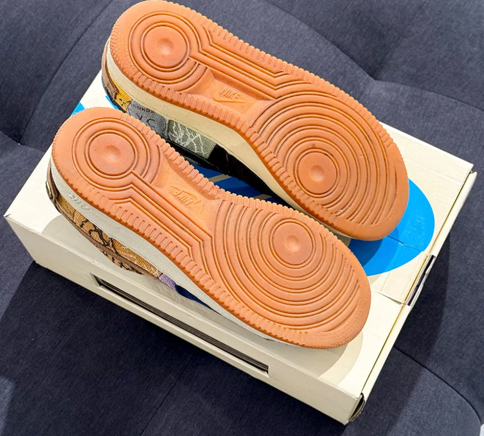Nike Air Force 1 Low - Travis Scott Cactus Jack 42 - USADO