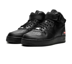 Nike Air Force 1 Mid - Supreme Black