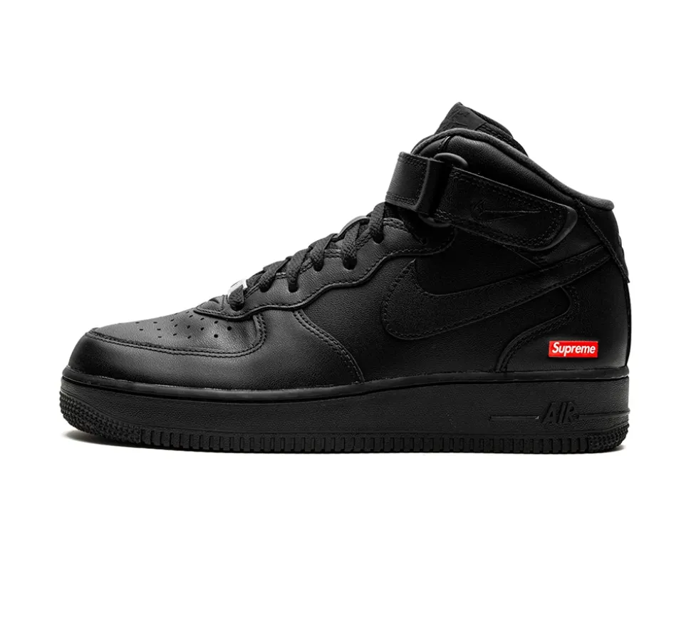 Nike Air Force 1 Mid - Supreme Black