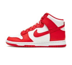 Nike Dunk High - Championship White Red