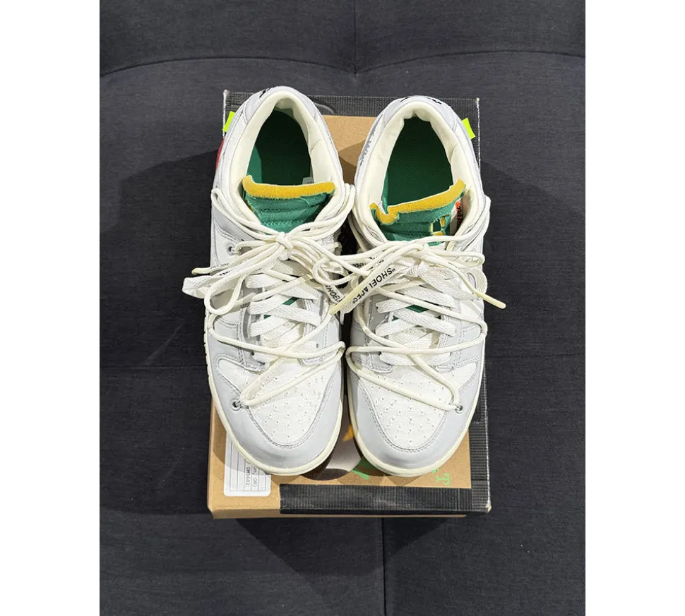 Nike Dunk Low Off-White (42) - Lot 25 (USADO)