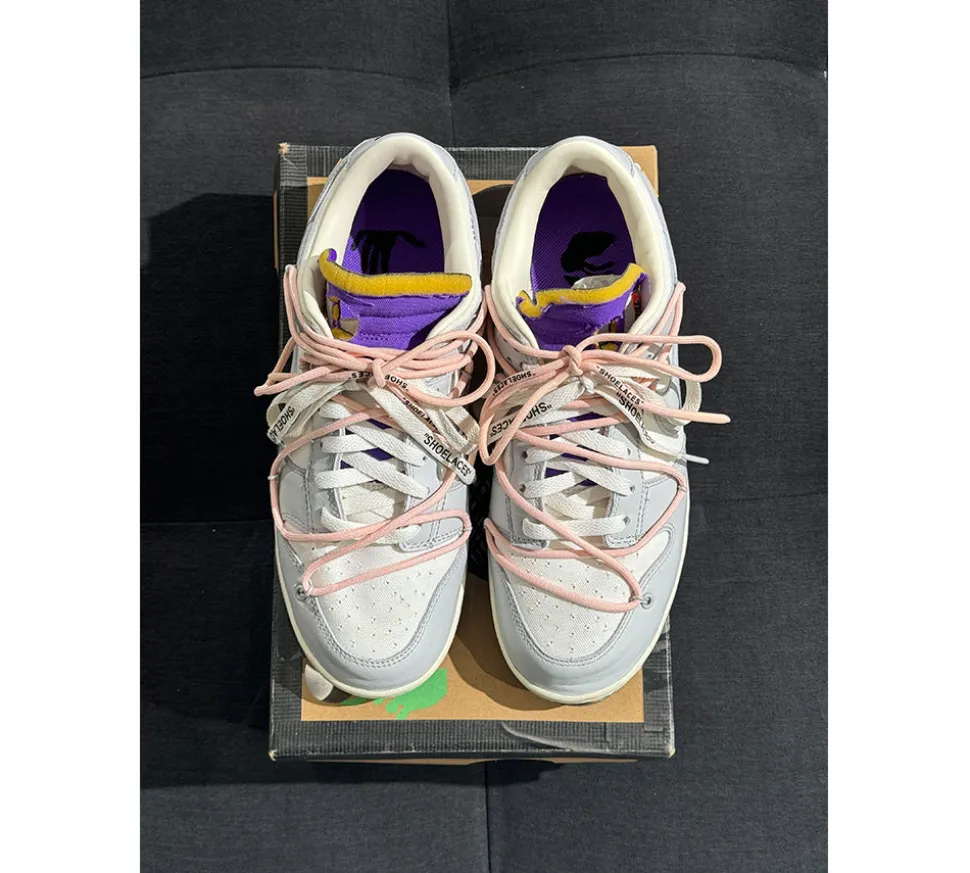 Nike Dunk Low Off-White (42) - Lot 24 (USADO)