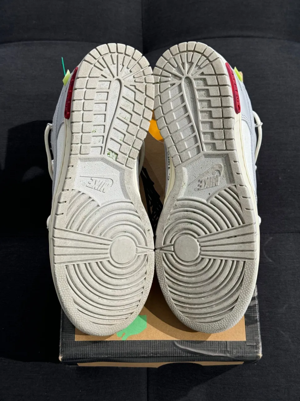 Nike Dunk Low Off-White - Lot 25 (USADO)