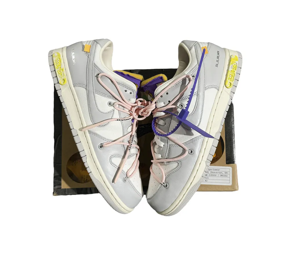 Nike Dunk Low 45 - Off-White Lot 24 (USADO)
