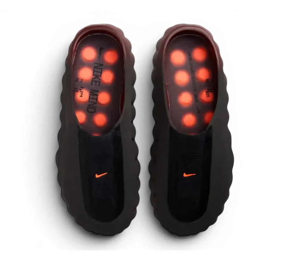 Nike Mind 001 Slide - Bronze Eclipse Total Orange