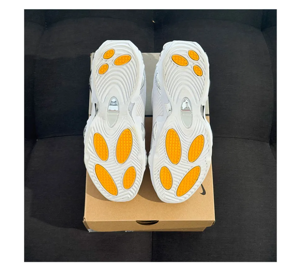 Nike NOCTA Glide (41) - Drake White Chrome (USADO)