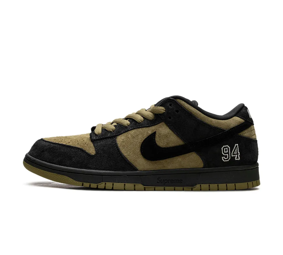 Nike SB Dunk Low - Supreme 94 Camper Green