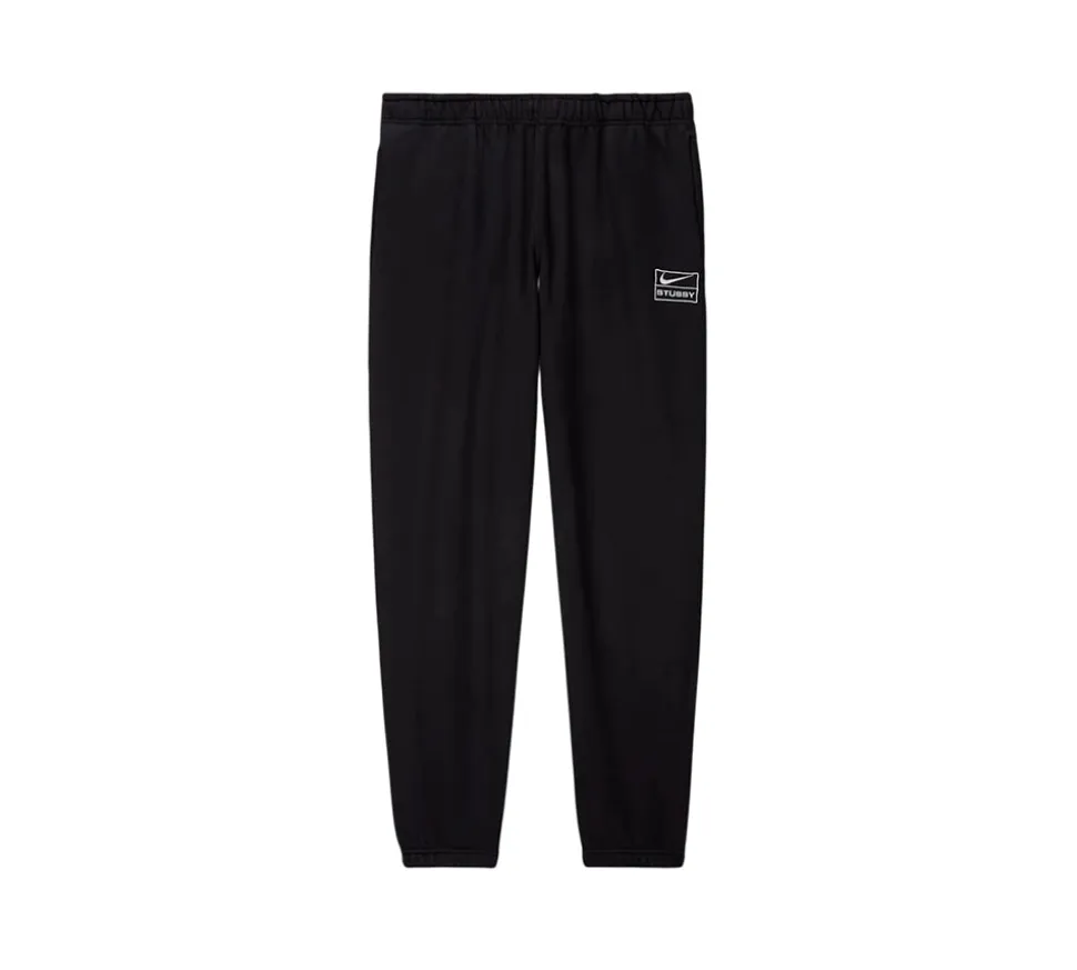 Nike x Stussy Stone Washed Fleece Sweatpants - Black