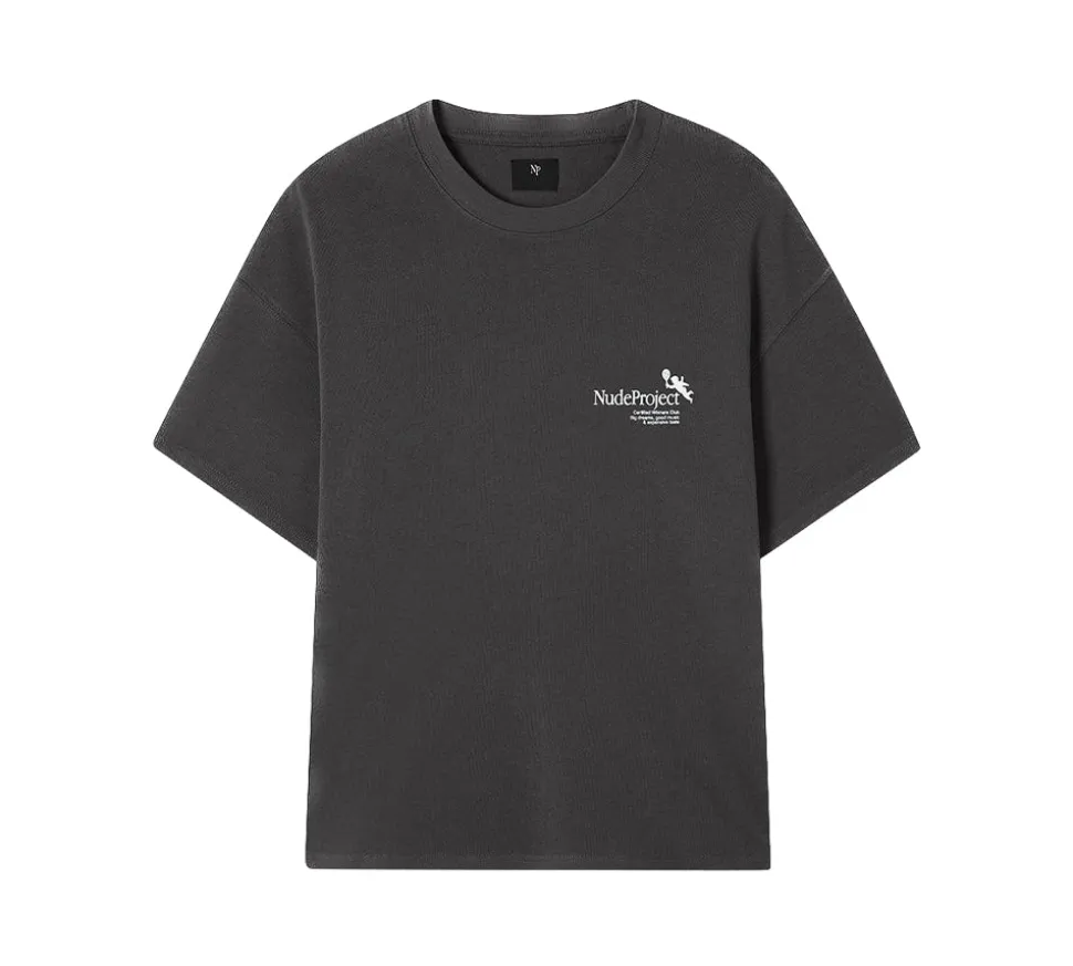 Nude Project Tennis T-shirt - Ash