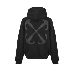 Off-White Arrow Skate Hoodie- Black