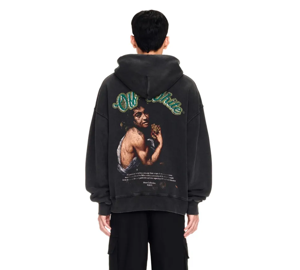 Off-White Bacchus Skate Hoodie - Black