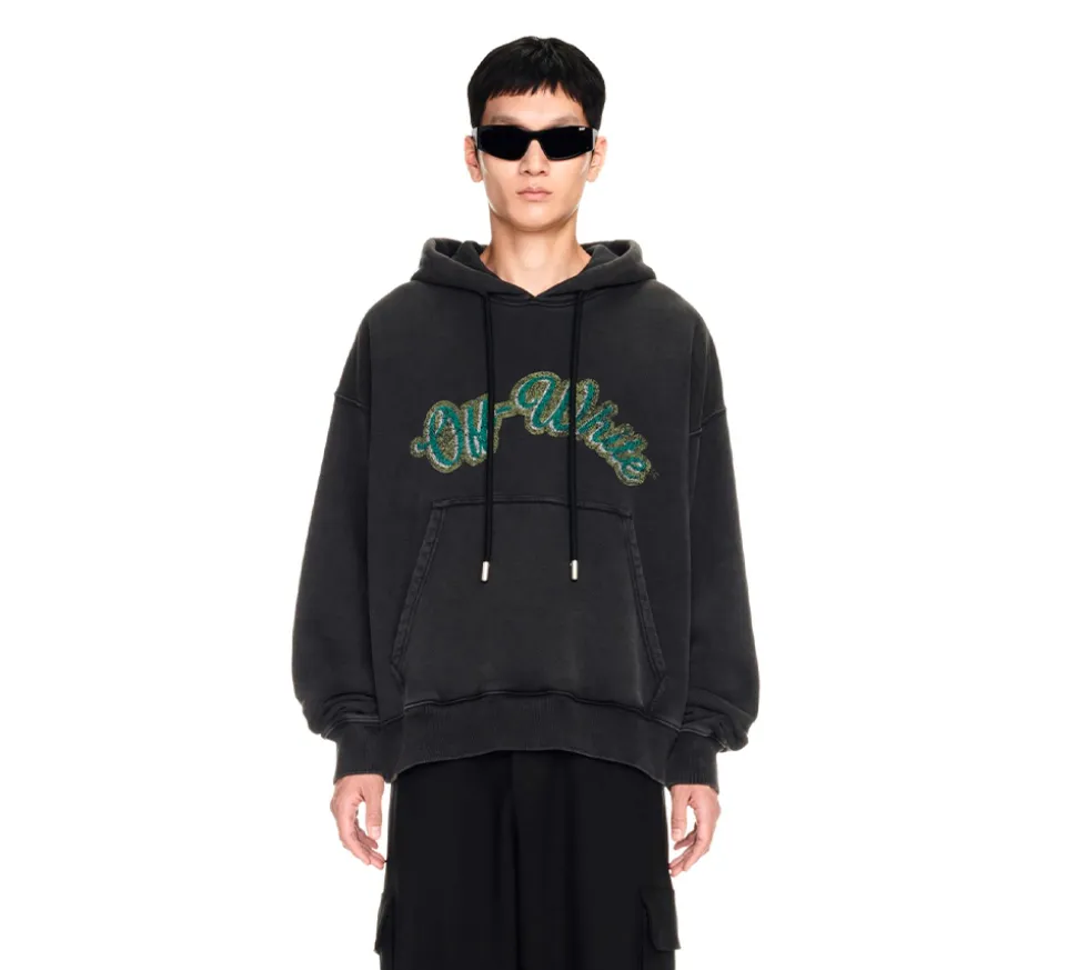 Off-White Bacchus Skate Hoodie - Black