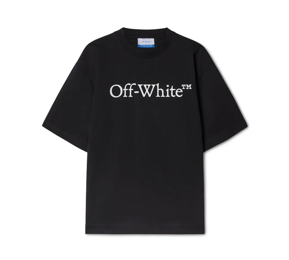 OFF-WHITE Big Bookish Skate S/S T-Shirt - Black/White