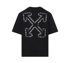 Off-White Chain Arrow Skate T-shirt - Black