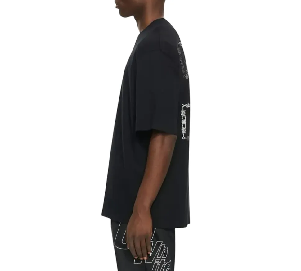 Off-White Chain Arrow Skate T-shirt - Black