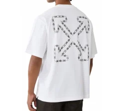 Off-White Chain Arrow Skate T-shirt - White