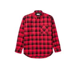 Off-White™ Check Flann Padded Shirt - Red