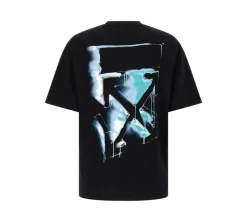 Off-White 3D Spray Arrow Skate T-shirt - Black