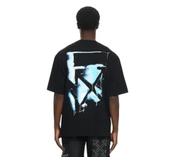 Off-White 3D Spray Arrow Skate T-shirt - Black