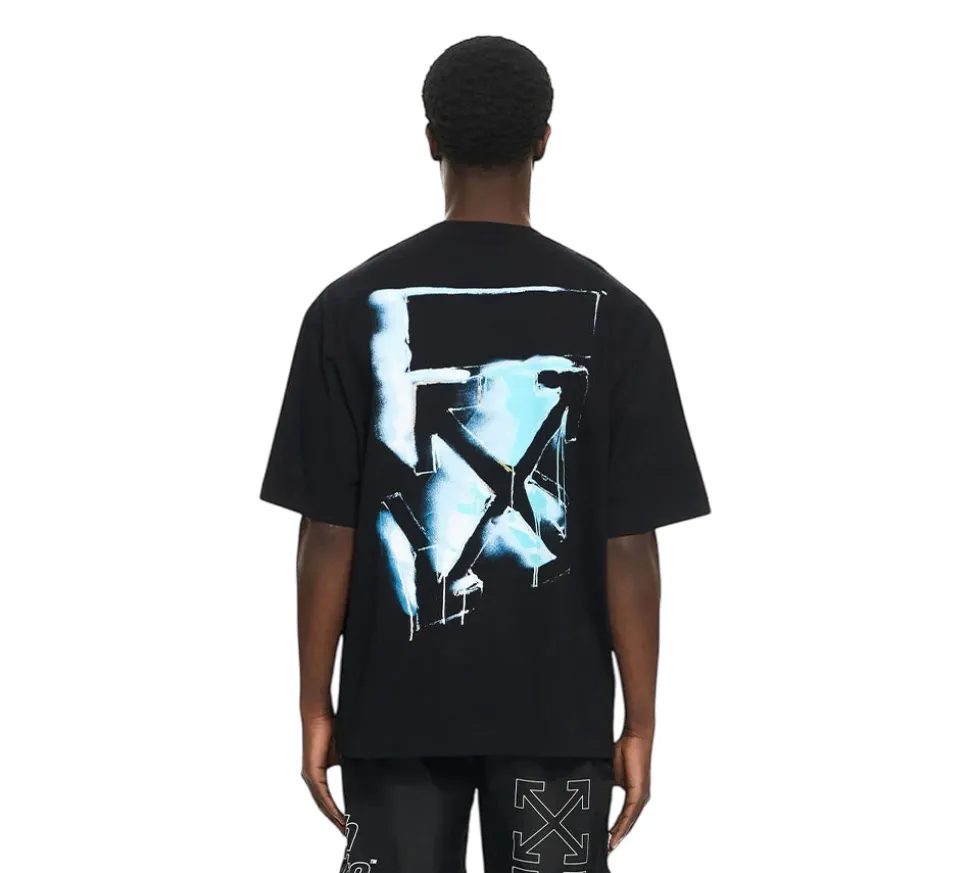 Off-White 3D Spray Arrow Skate T-shirt - Black