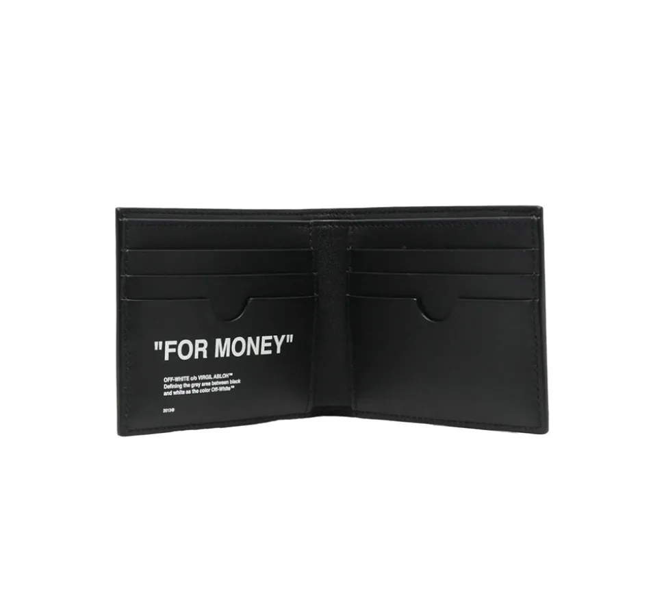 Off-White - "For Money" Bi-Fold Wallet