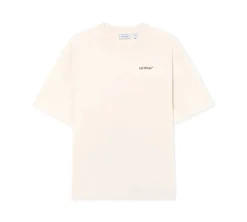 OFF-WHITE Half Arrow Skate Logo T-Shirt - PUMICE STONE
