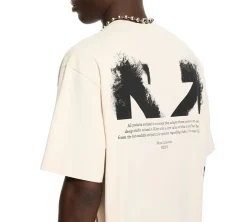 OFF-WHITE Half Arrow Skate Logo T-Shirt - PUMICE STONE