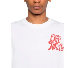 Off-White logo T-shirt - White