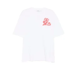 Off-White logo T-shirt - White