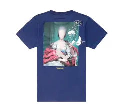 OFF-WHITE Mariana de Silva s/s slim T-shirt - Blue