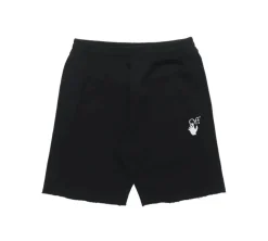 Off-White Marker Sweat Shorts - Black