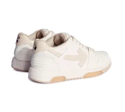 Off-White OOO Leather - White Light Pink Beige
