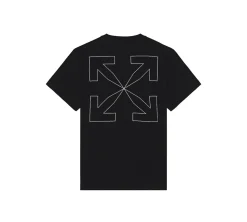 Off-White OutLine Arr Over s/s T-shirt - Black
