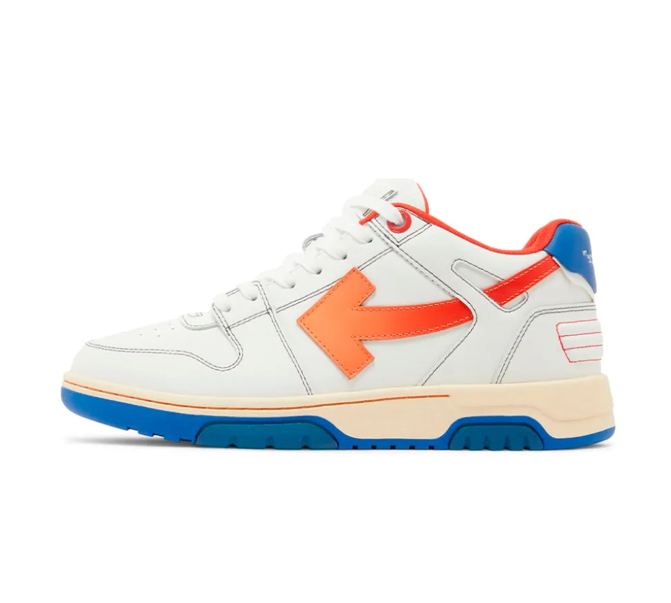 Off-White Out Of Office 'Contrast Stitching' - White Red