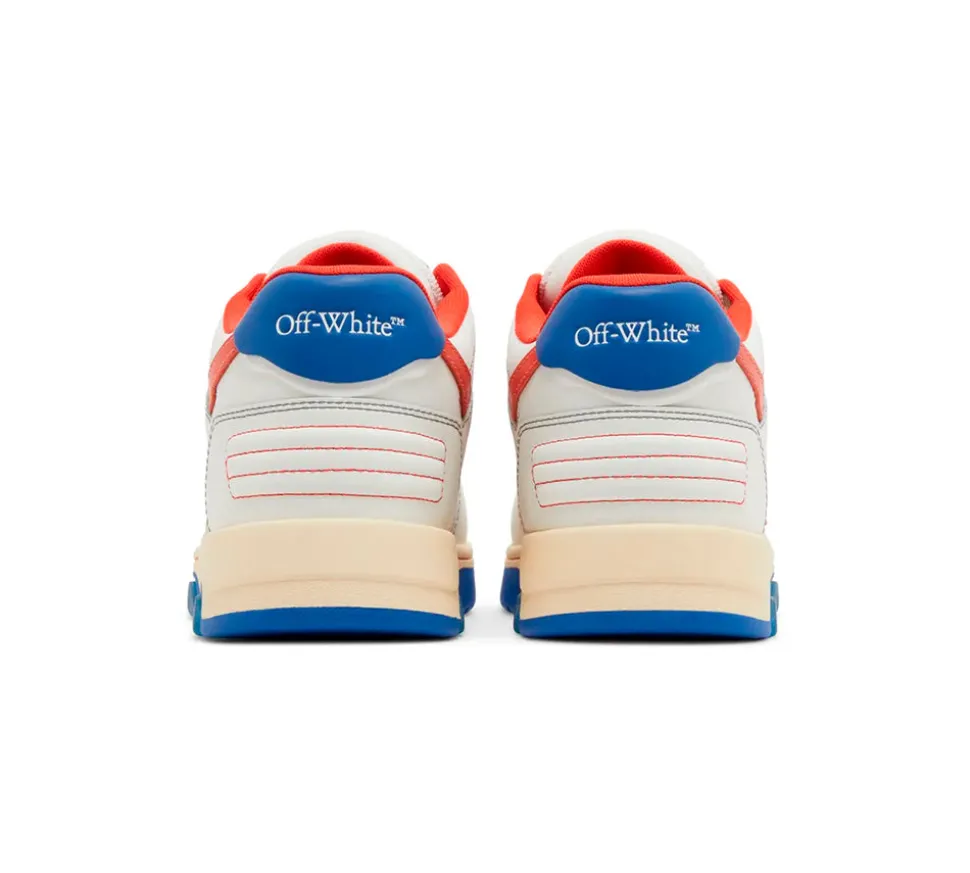 Off-White Out Of Office 'Contrast Stitching' - White Red
