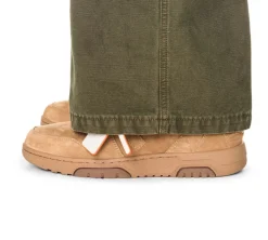 OFF-WHITE Out Of Office Low Tops - Full Suede Brown