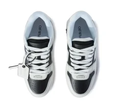 OFF-WHITE Out Of Office OOO Low Tops - Black White
