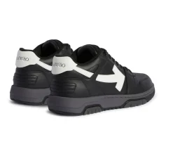 OFF-WHITE Out Of Office "OOO" Low Tops - Calf Leather Black