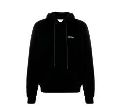 Off-White Scratch Arrow Skate Hoodie - Black