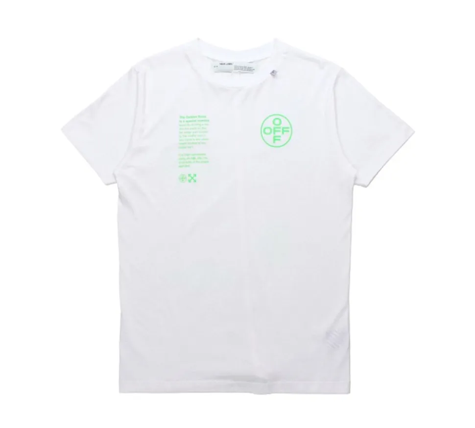 Off-White Slim Fit Arch Shapes T-shirt - White