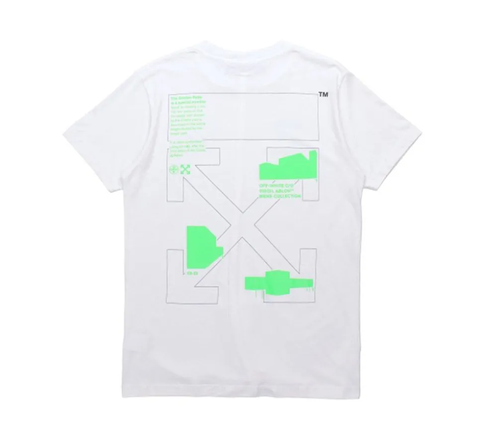 Off-White Slim Fit Arch Shapes T-shirt - White