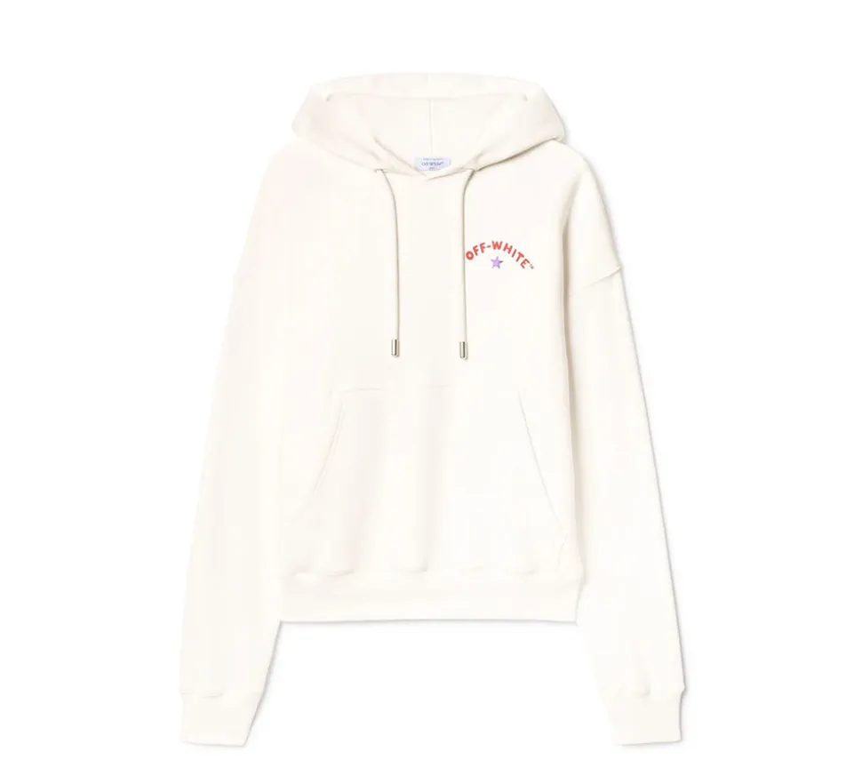 Off-White Star Arrow Skate Hoodie - White