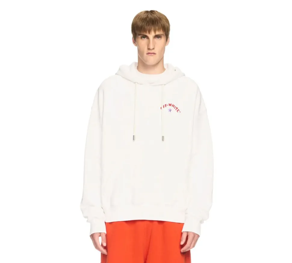 Off-White Star Arrow Skate Hoodie - White