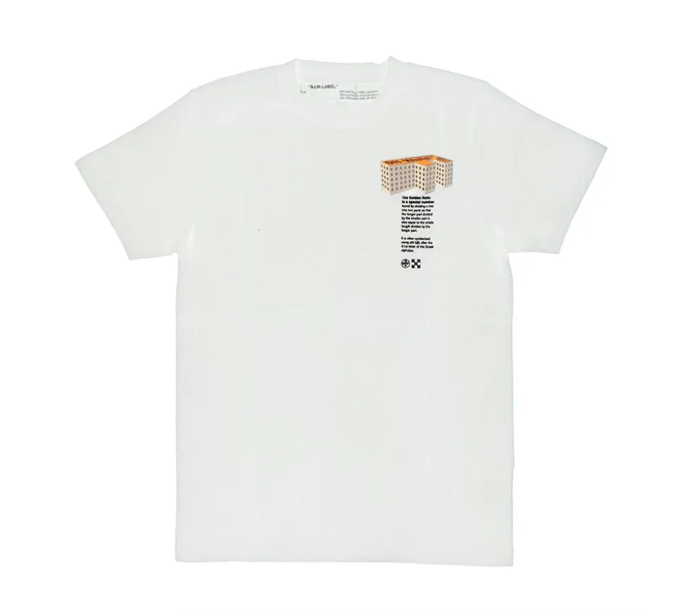 OFF-WHITE The Golden Ratio T-shirt - White