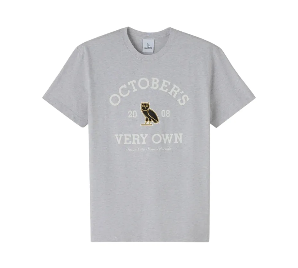OVO Collegiate T-shirt - Heather Grey