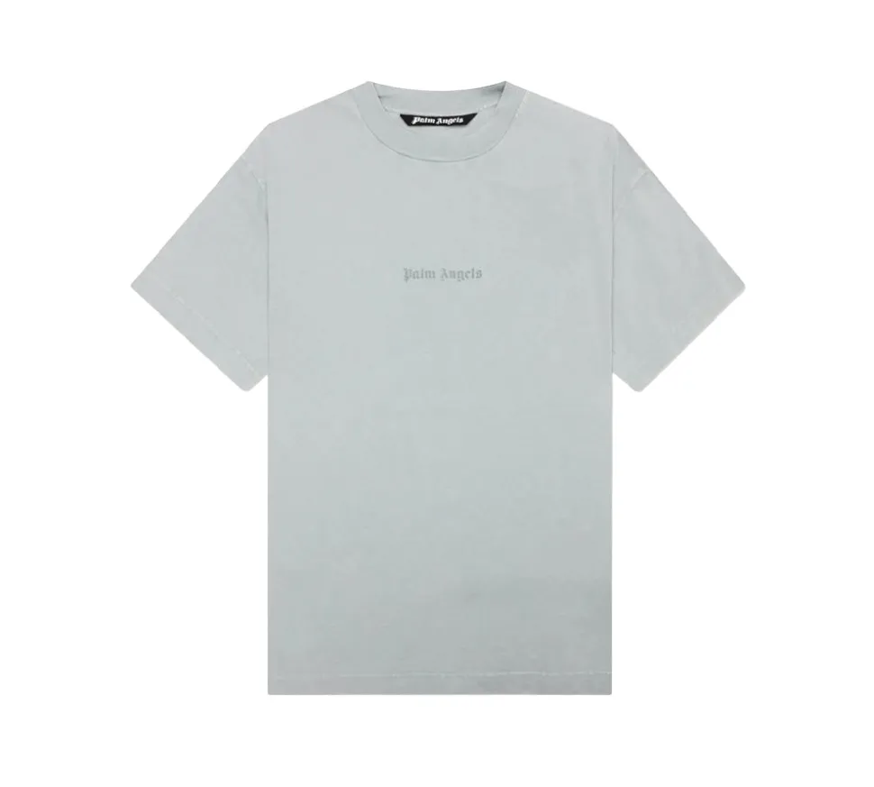 Palm Angels Gd Reverse Logo T-shirt - Light Grey