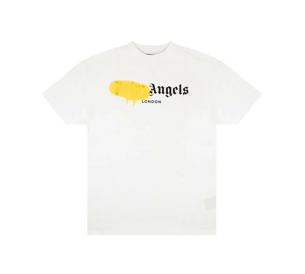 Palm Angels Los Angels Sprayed T-shirt - White