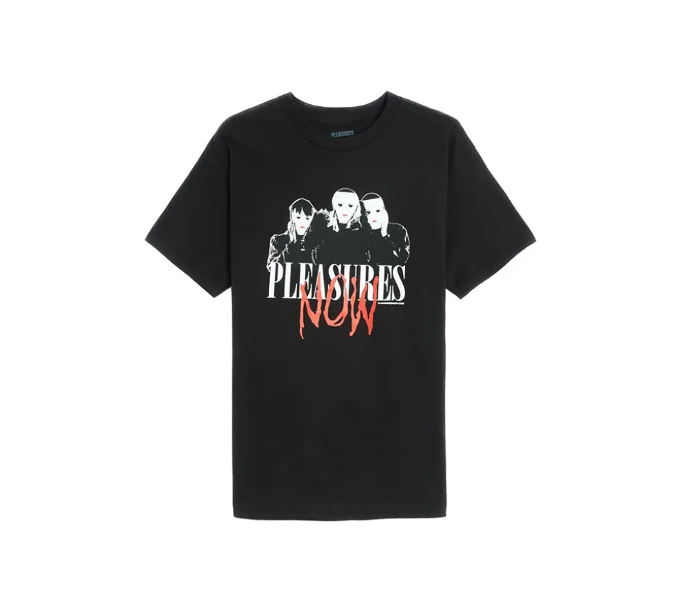 Pleasures Masks Men's T-shirt - Black
